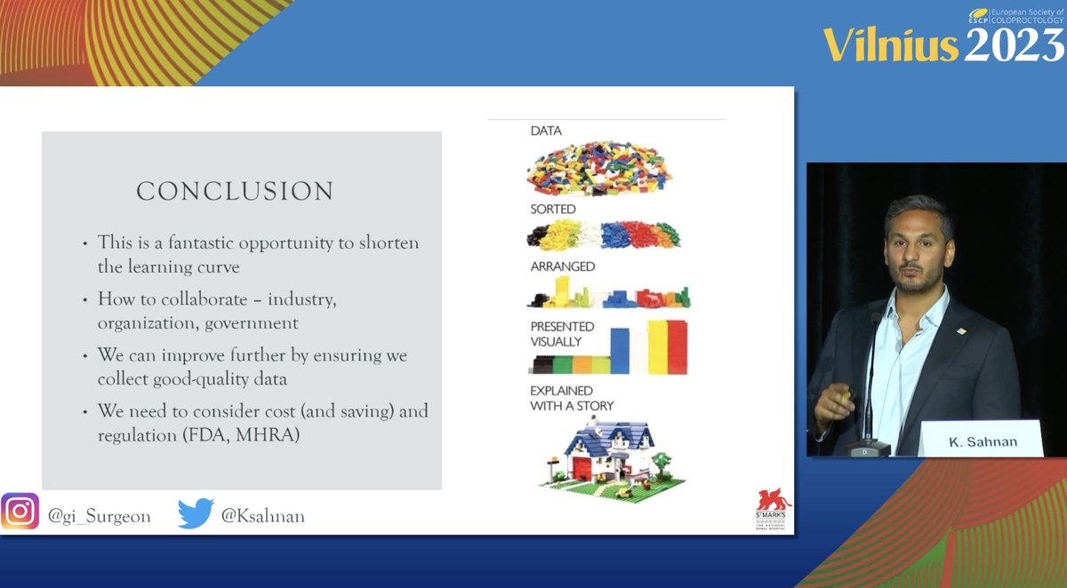 Leandro Siragusa (@leandrosiragusa) on Twitter photo #Slideoftheday
AI is the near future of surgical simulation! 🤖🔮
<a href="/KSahnan/">Kapil Sahnan</a> brilliantly outlined the path for a safe and effective AI implementation: target user, AI autonomy governance, need for robust dataset and regulations, costs-effectiveness.
#ESCP23
<a href="/escp_tweets/">European Society of Coloproctology</a> #Slideoftheday
AI is the near future of surgical simulation! 🤖🔮
<a href="/KSahnan/">Kapil Sahnan</a> brilliantly outlined the path for a safe and effective AI implementation: target user, AI autonomy governance, need for robust dataset and regulations, costs-effectiveness.
#ESCP23
<a href="/escp_tweets/">European Society of Coloproctology</a>