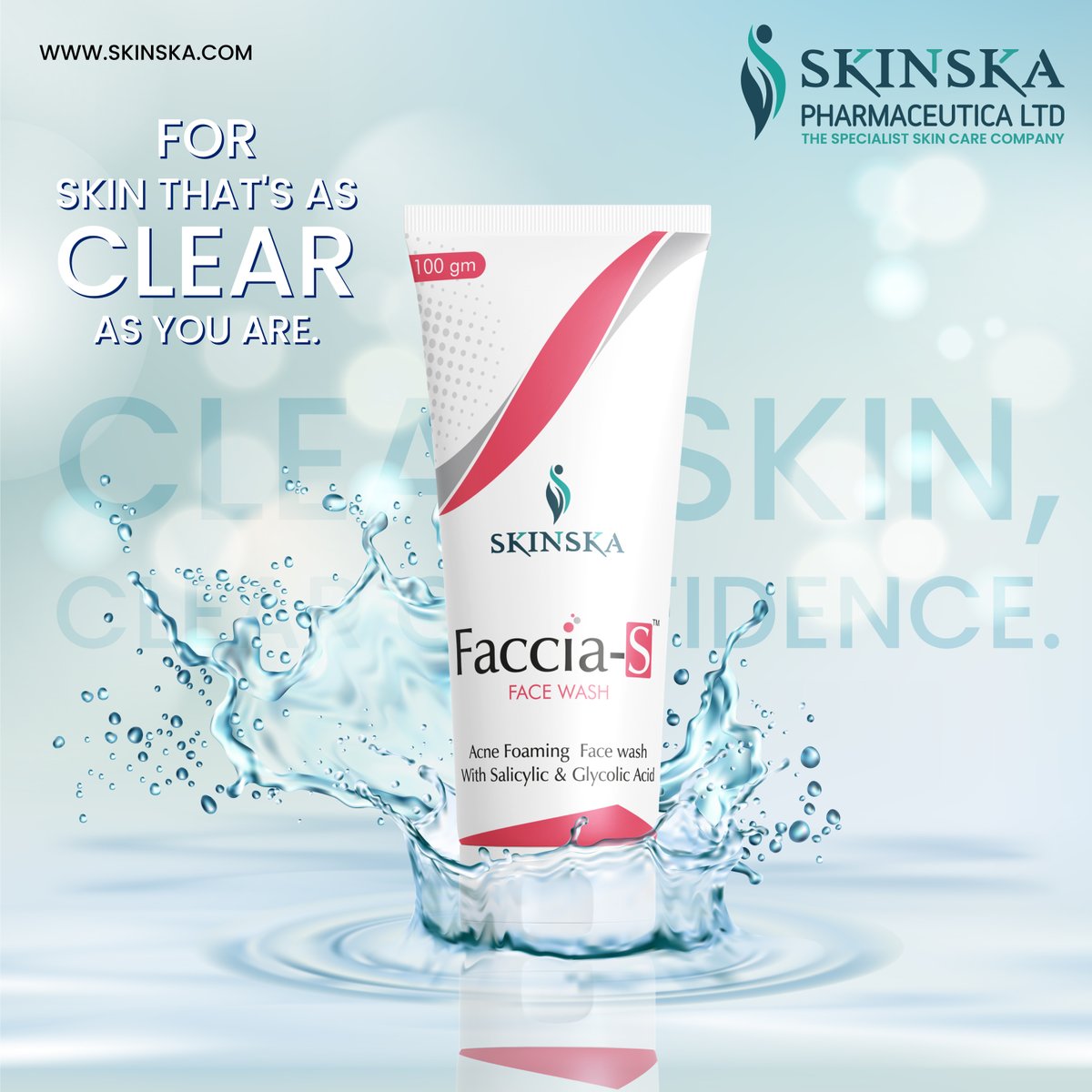 𝐅𝐀𝐂𝐂𝐈𝐀-𝐒 𝐅𝐚𝐜𝐞 𝐖𝐚𝐬𝐡

Shop Now: skinska.com/products/facci…

#skinskanaturals #skinska #facewash #salicylicacid #acnefree #pimplefree #pores #cleanser #facecare #skincare #facewash #skincareroutine #beauty #cleanser #glowingskin #skin #facialwash #facecare #faccias