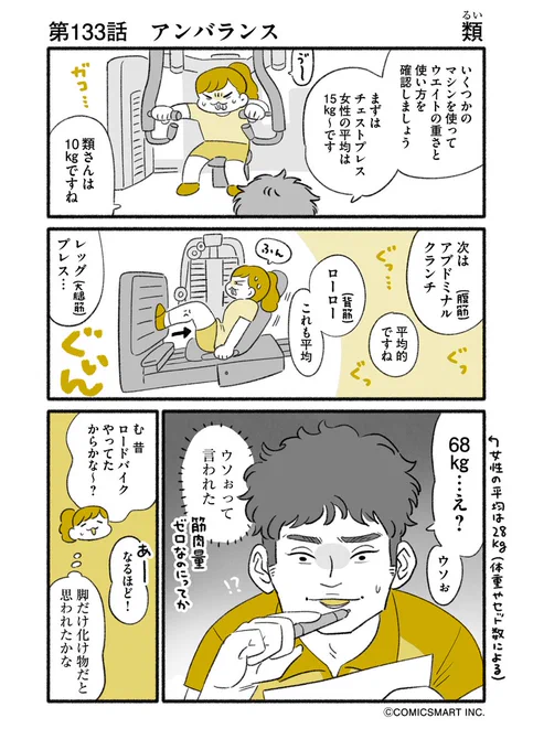第133話 アンバランス 『マンガ家 "類"の人間やめても…』類