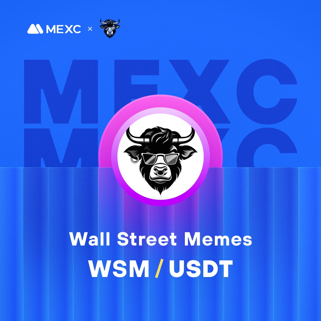 MEXC_Official's tweet image. Happy to announce that the @wallstmemes Kickstarter has concluded and $WSM will list on #MEXC!

🔹Deposit: Opened
🔹WSM/USDT Trading: Sep 29, 13:00 (UTC)

Details: mexc.com/support/articl…