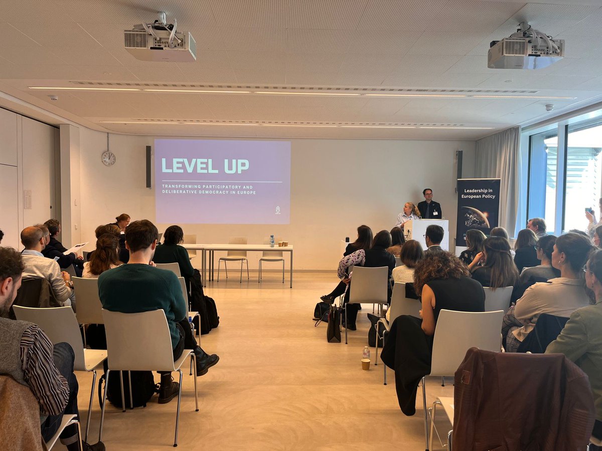 What a week it has been! Presenting #policy recommendations for improvements of the #EuropeanCitizensPanels and tranforming participative and deliberative #democracy in #Europe with @HQLevelUp at @the_europaeum Scholars final module at @FU_Berlin this week!  🫶🗣️👨‍💼🇪🇺