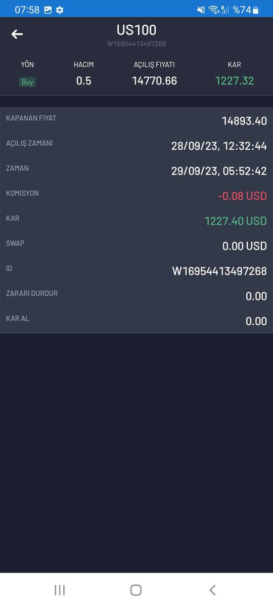 MehtapForex's tweet photo. 1 Günlük hatta 4 saatlik kazanç ortada.Aktif Fx ile profesyonel yatırım yönetimi ile hemen kazanmaya başla 💵💵🔔🔔 https://t.co/9XSh12ajKj