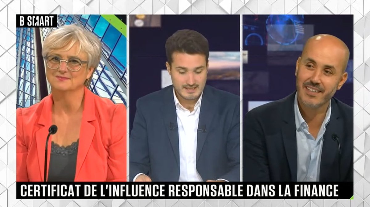 🎙️ #Influenceurs et #finance : que faut-il savoir sur le certificat de l’influence responsable dans la finance ? <a href="/claire_castanet/">Claire Castanet</a> de l’AMF et <a href="/MoMansouri/">Mohamed MANSOURI</a> de l’ARPP répondent aux questions de <a href="/nicolaspagniez/">Nicolas Pagniez</a> dans #SmartPatrimoine <a href="/B_SMART_TV/">B SMART 4Change</a>
A regarder ici➡️cutt.ly/PwbzxuWN