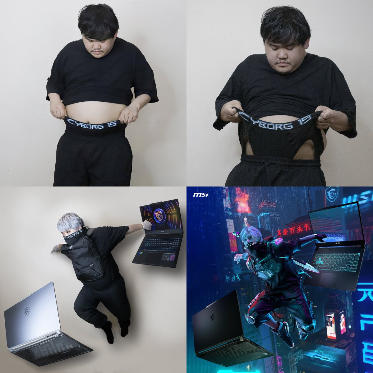 LOWCOSTCOSPLAY's tweet photo. MSI Cyborg 15
CYBER-UP!
#MSI #Gaming #Cyborg15 #Cyberpunk
Buy Now: https://t.co/MxTXtH3aen https://t.co/28Hp4jwHtm