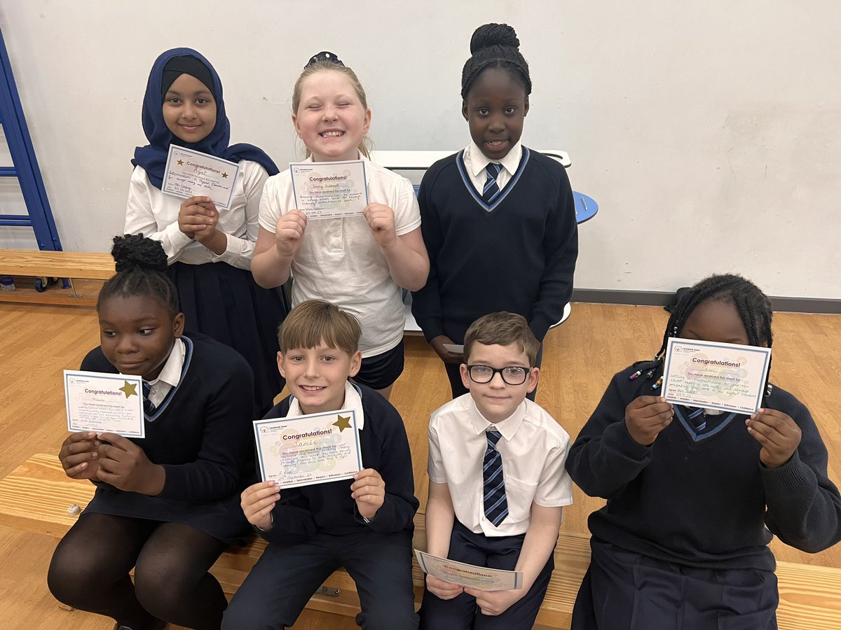 Well done to this week’s KS2 merit winners! These children were chosen for some fantastic reasons, such as: determination, passion and enthusiasm!