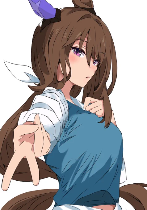 #過去に伸びた1枚を載せてまた伸びるのかチャレンジギャルピースアヤベさん〜 