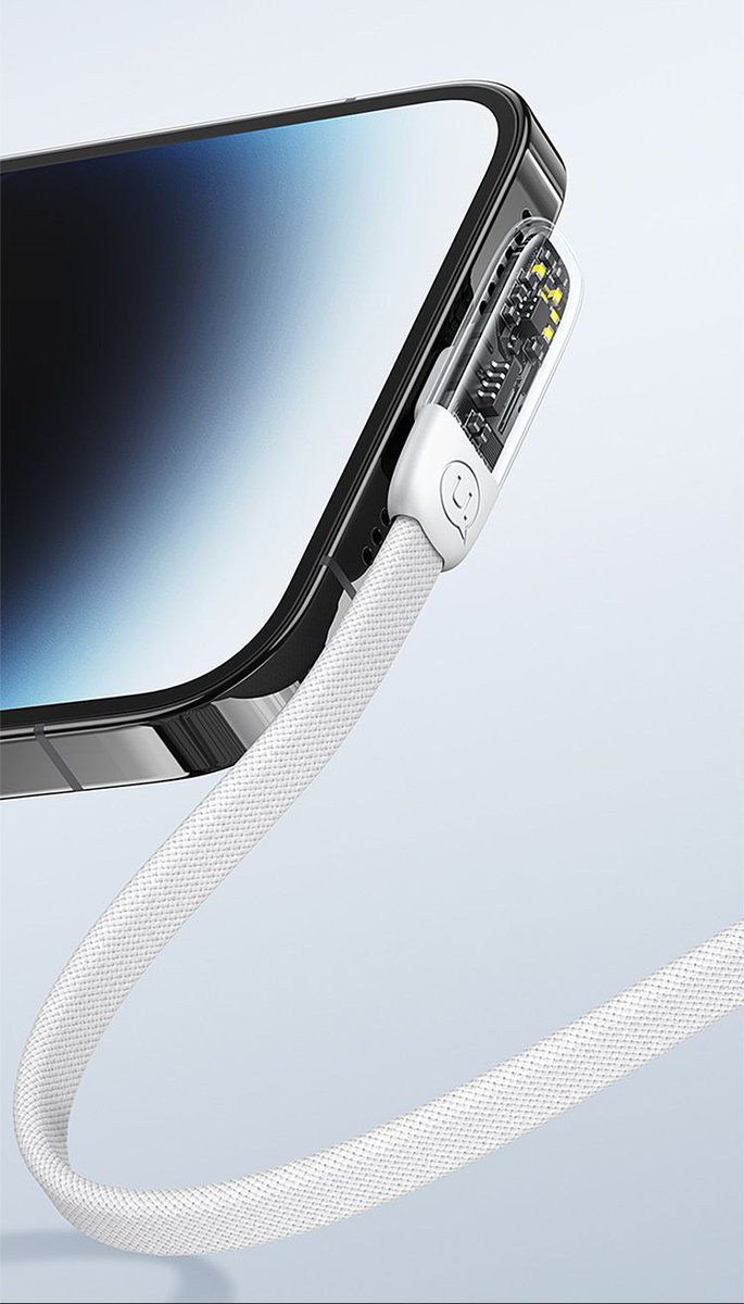 Uno de nuestros nuevos cables, su forma plana evita el desgaste que produce cargar el teléfono mientras lo usamos, así podrás usarlo en todo momento sin miedo a romper el cable!

#usams #recambiosdetelefonía #mayoristas #tecnología #sostenible #smartphone #iphone #recambios