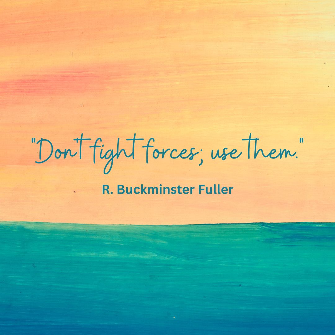 DerekRKing2's tweet photo. "Don't fight forces, use them." R. Buckminster Fuller
Embrace the natural forces of life and use them to your advantage! 🌊 Don't fight against the tide, work with it and let it take you where you want to go! #EmbraceTheTide #WorkWithNature
https://t.co/HWpnV3pp19 https://t.co/s3BUYVLxzC