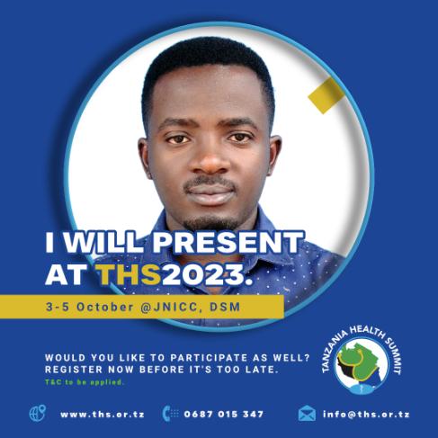 Excited to share my insights at the 10th Tanzania Health Summit #THS2023 , #10YearsAnniversary
