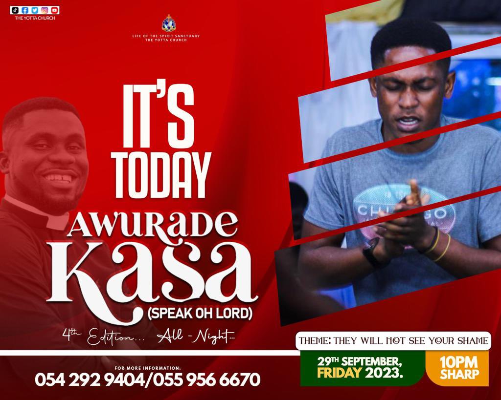 TheYottaChurch's tweet photo. Yaaah💃💃💃💃💃💃💃… the much awaited Day and program is here 🙌🏽🙌🏽🙌🏽🎉🎉🎉🥳🥳🥳…..  It’s going to be fireworks today 🙌🏽🙌🏽🙌🏽🙌🏽.. invite someone to also be blessed… #Awurade b3 kasa#🙏🏽❤️ https://t.co/fj21E0HJgL