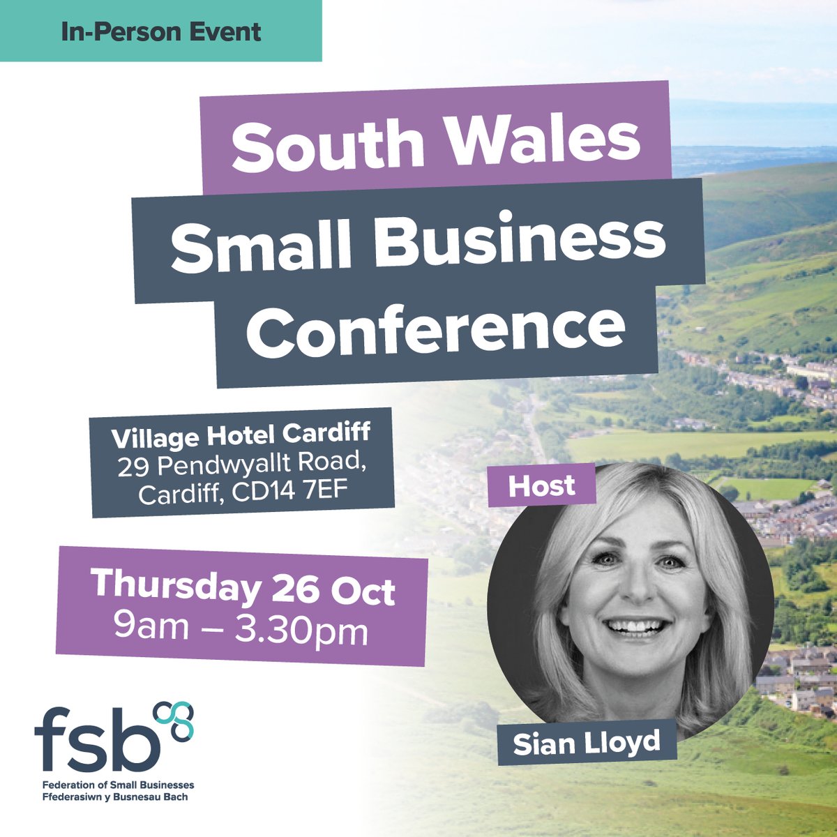 FSB_Wales's tweet image. Calling all South Wales small businesses! 📣 

Uncover the secrets to success at our annual conference. Engaging sessions, top-notch speakers, and networking galore await you. 🤝 

Book your spot now and empower your business journey! #BusinessSuccess

go.fsb.org.uk/3KX02pw