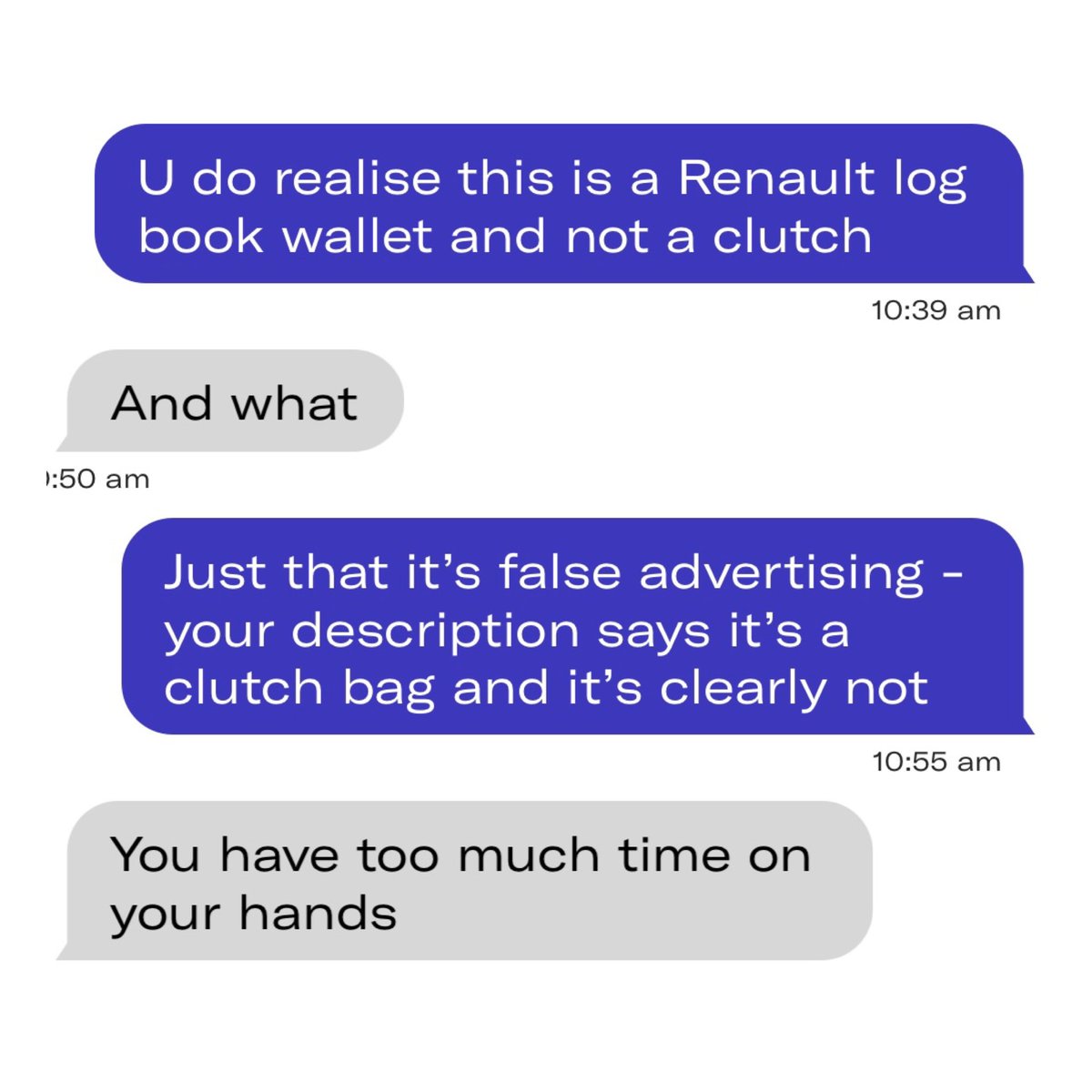 dmdramaa's tweet photo. the depop girlies are absolutely unhinged https://t.co/pd0hIkKoaC