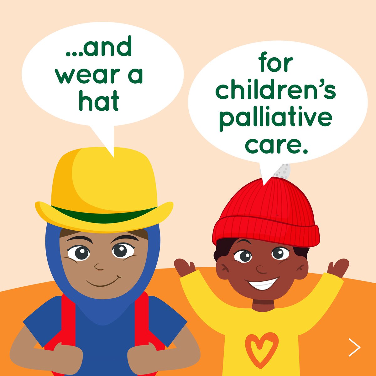 You will not be fully dressed without a hat on Friday 13 October 2023 #HatsOn4CPC Find more information about Hats On for Children's Palliative Care Campaign here ow.ly/o2B850PPhxL