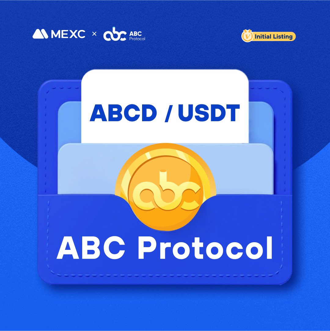 Happy to announce that the @aiblockchaincan Kickstarter has concluded and $ABCD will list on #MEXC! 🔹Deposit: Opened 🔹ABCD/USDT Trading: Sep 29, 12:00 (UTC) Details: mexc.com/support/articl…