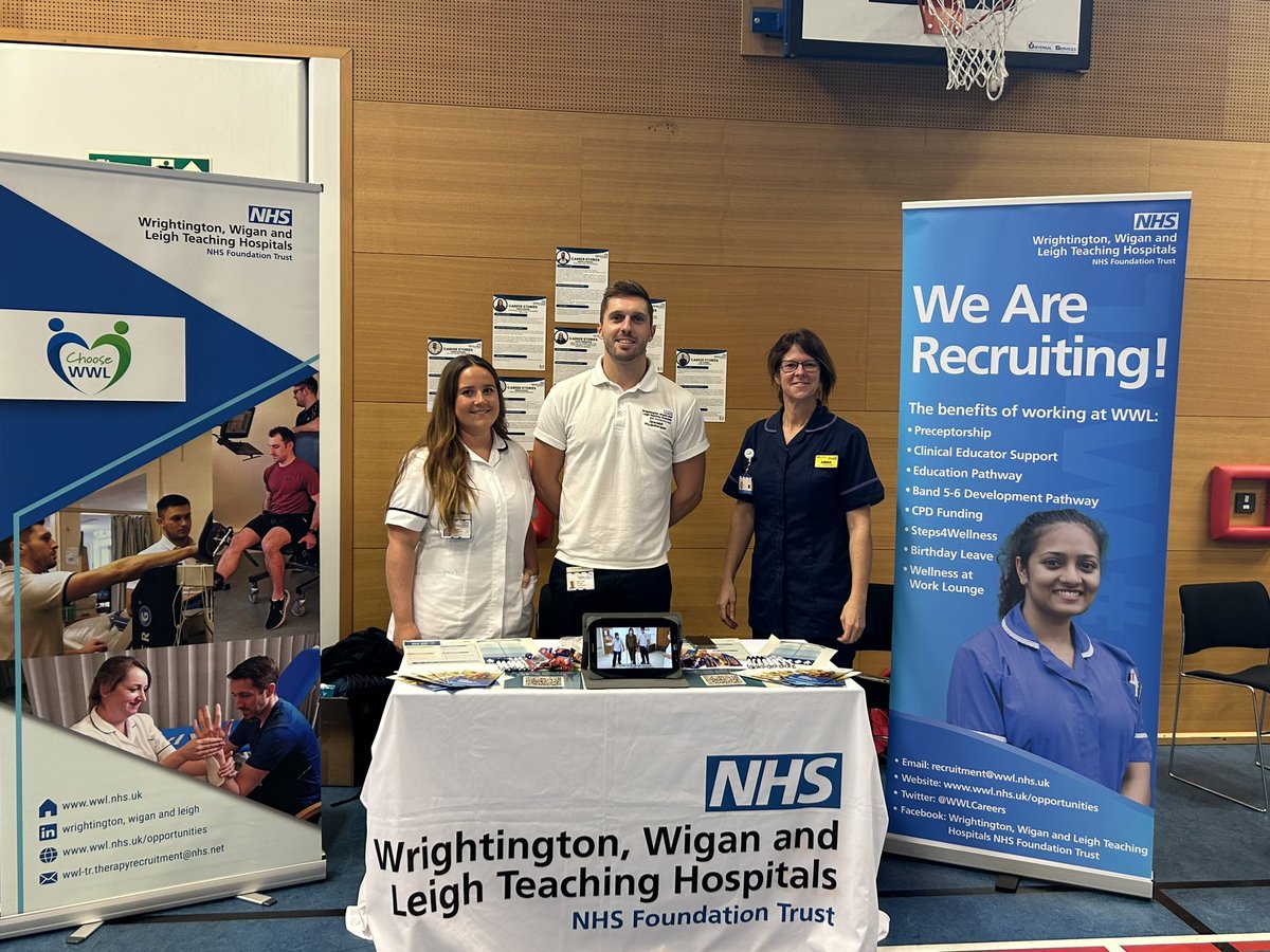 anna quinn (@span5) on Twitter photo Come to see us at the <a href="/mmu/">mmu</a> AHP careers event to talk about careers
<a href="/WWLNHS/">WWL NHS</a> <a href="/lee_towers/">Lee Towers</a> <a href="/wwl_mskphysios/">WWL MSK Physio</a> Come to see us at the <a href="/mmu/">mmu</a> AHP careers event to talk about careers
<a href="/WWLNHS/">WWL NHS</a> <a href="/lee_towers/">Lee Towers</a> <a href="/wwl_mskphysios/">WWL MSK Physio</a>