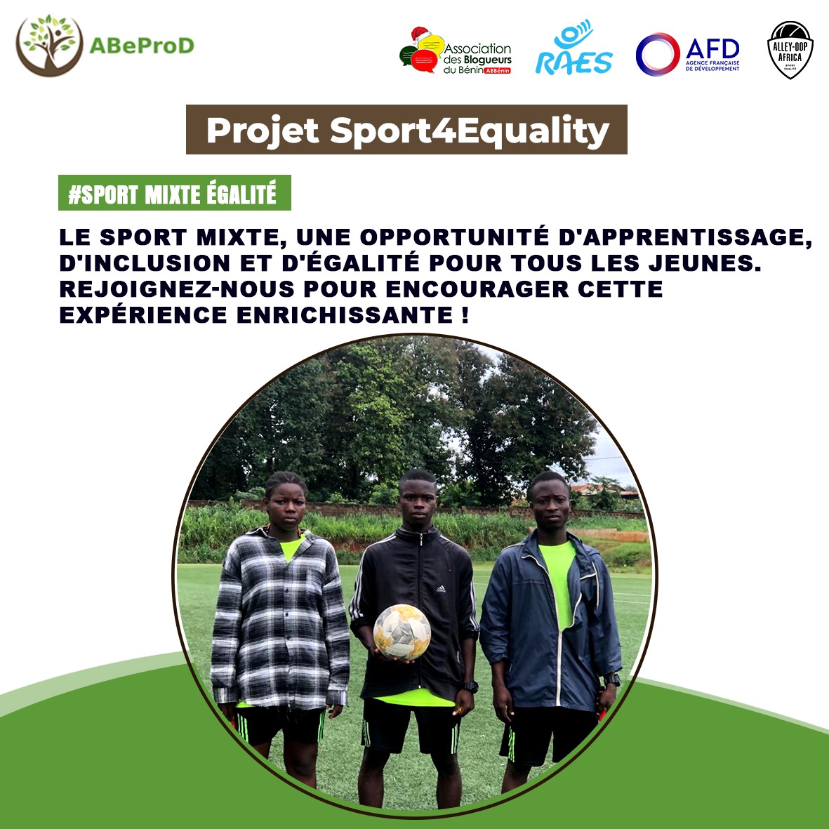 Le sport mixte offre une occasion précieuse d'apprentissage, d'inclusion et d'égalité pour les jeunes. En encourageant cette expérience enrichissante, nous favorisons la compréhension mutuelle et l'égalité entre les genres. Rejoignez nous dans notre engagement pour le sport mixte