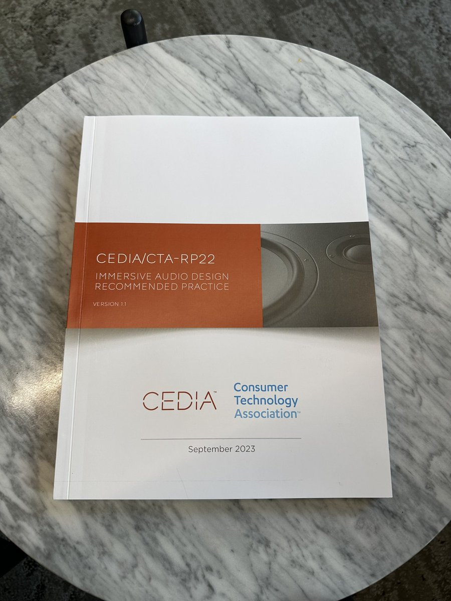 CEDIA_EMEA's tweet photo. A fantastic turnout for our RP22 event for manufacturers and distributors this morning. The industry is keen to hear more about the brand-new recommended practice for immersive audio system design. https://t.co/9xtx65m6b5