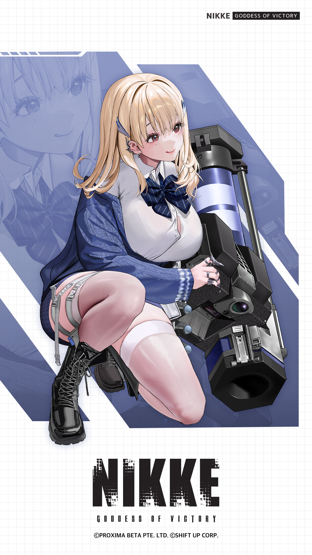 公式】勝利の女神：NIKKE on X: 【NIKKE：ティア】 ティア(CV：#大久保瑠美) スイーツと爬虫類を愛するニケ  「甘いものならずっと食べてられるよ。」 #NIKKE #ニケ #メガニケ t.coV0UyNeQJ6r  X