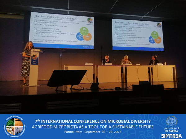 MD Parma 2023 (@mdparma2023) on Twitter photo Keeping to talk about food waste valorization, Dr. Annalisa Ricci from <a href="/unipr/">Università di Parma</a> presented her research titled "By-products fermentation: a step forward for the production of new antimicrobial" Keeping to talk about food waste valorization, Dr. Annalisa Ricci from <a href="/unipr/">Università di Parma</a> presented her research titled "By-products fermentation: a step forward for the production of new antimicrobial"