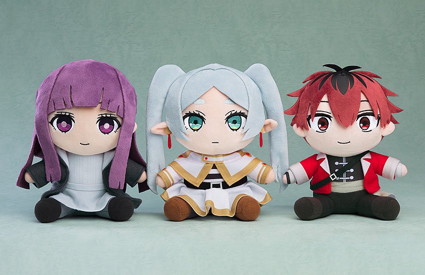 gsc_kahotan's tweet photo. 🌟商品化決定🌟
￣￣￣￣￣￣￣￣￣￣￣￣￣￣
TVアニメ「葬送のフリーレン」
ぬいぐるみ
フリーレン/フェルン/シュタルク
＿＿＿＿＿＿＿＿＿＿＿＿＿＿
#フリーレン
#goodsmile #ぬいぐるみ

グッスマオンラインショップにて
" 先行 " ご 予 約 受 付 中です🪄

>>https://t.co/xeYj1xA0sj https://t.co/mArEiAoUOX