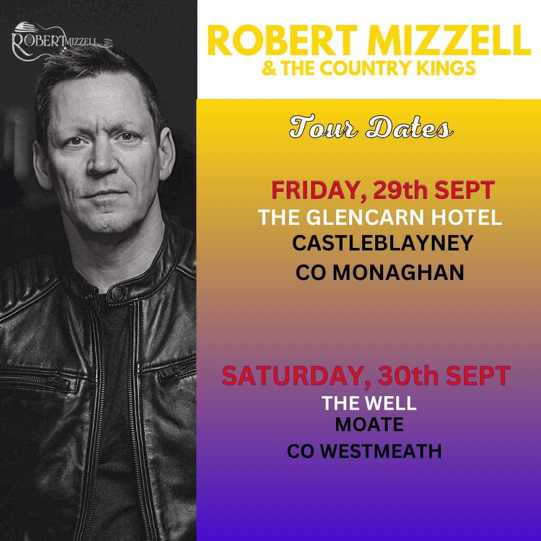 RobertmizzellF's tweet photo. Tonight Robert & the guys are in the Glencarn Hotel, Castleblaney why not head along for a great night of country music & dancing ๐ #RobertMizzell #TheGlencarnHotel #JivingRoundTheOldDanceFloor #Castleblaney https://t.co/YmXViqBXpc
