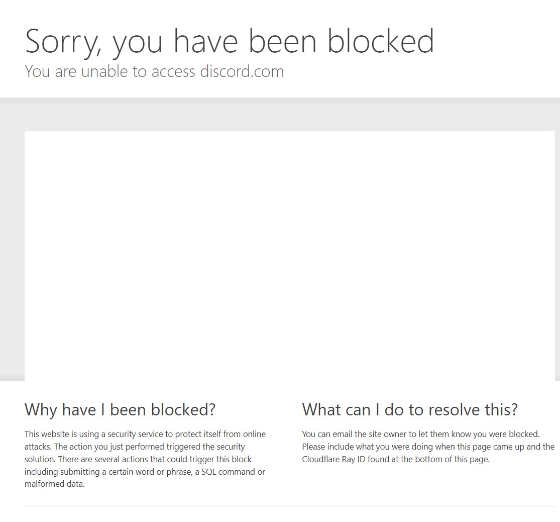 Discord está caído xddd