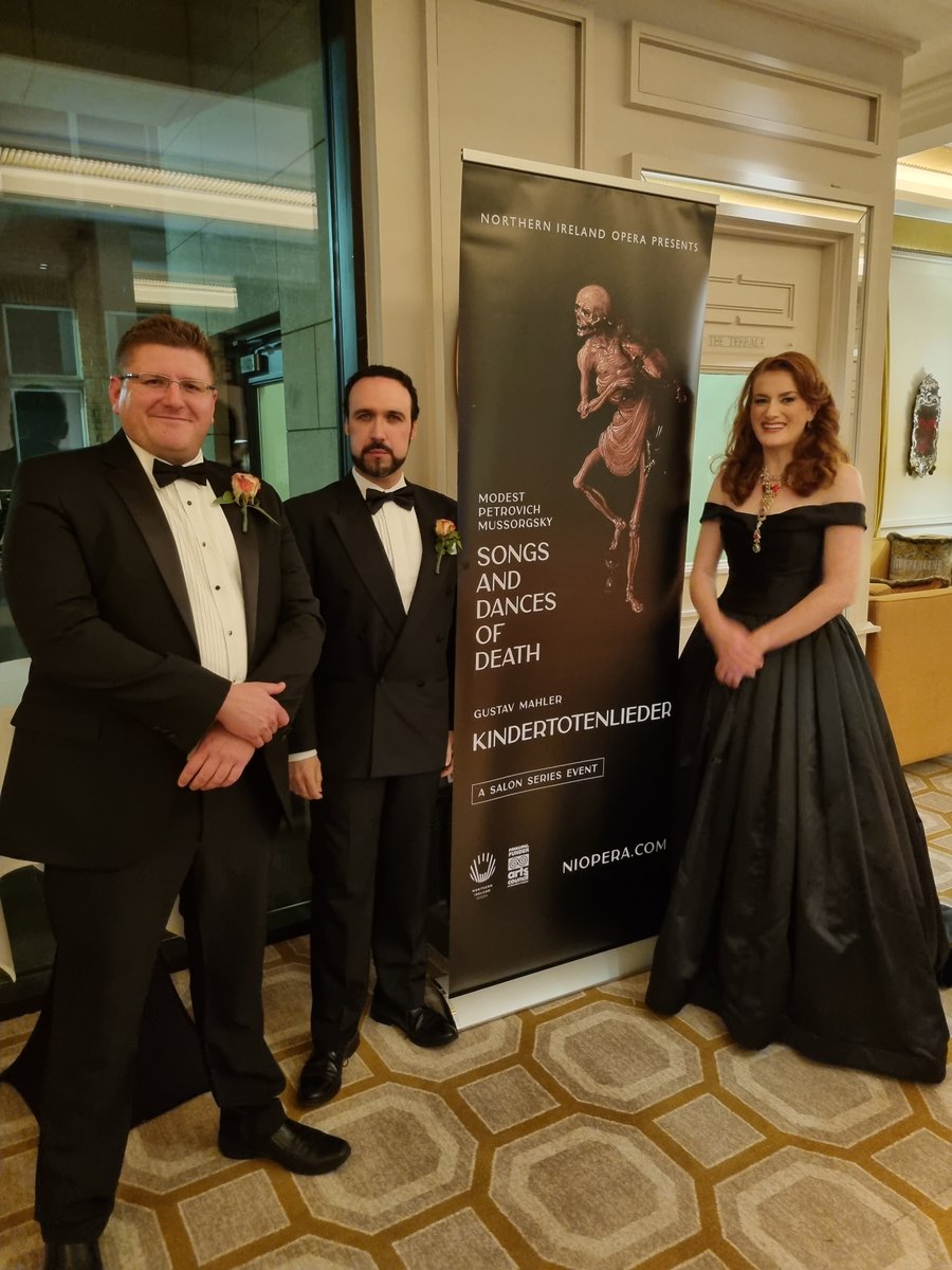 The audience at our opera dinner last night heard four of our artists perform who will be in our #SalonSeries starting next month <a href="/TheMACBelfast/">The MAC</a> and <a href="/PlayhouseDerry/">DerryPlayhouse</a>. 🎟️are on sale for all Salon Series events - booking and details here: 
niopera.com/performances/t…
<a href="/ArtsCouncilNI/">Arts Council of Northern Ireland</a>