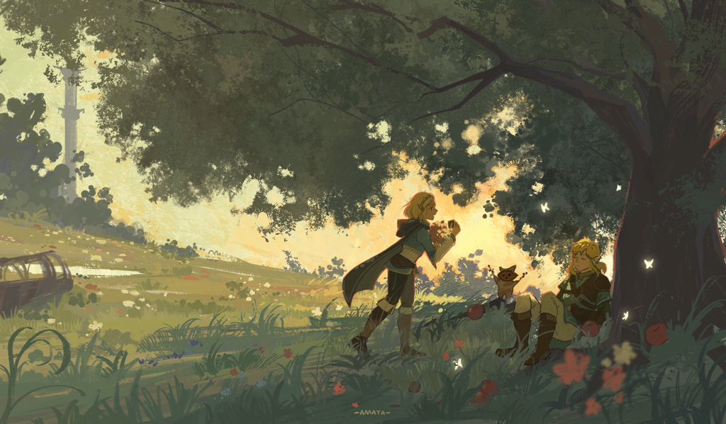 Amaya_aqiao's tweet photo. #Zelink #ZeldaTearsOfTheKingdom #Zelda https://t.co/R07J3Wcwvk
