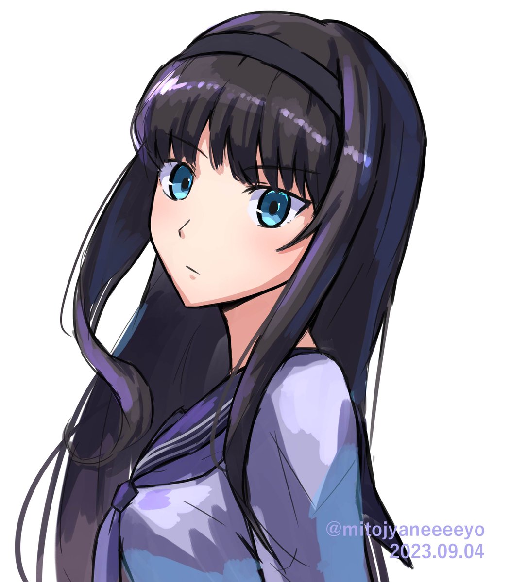 井ノ上たきな 「たきな、サロメ譲#今月描いたイラストを晒そう 」|にとさんのイラスト