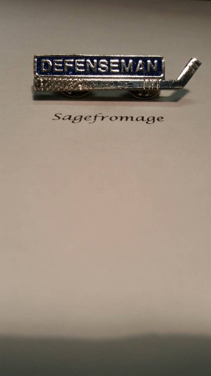 arlissbryant's tweet image. Defenseman pin tuppu.net/bf207c1b #Etsy #sagefromage #HatPin