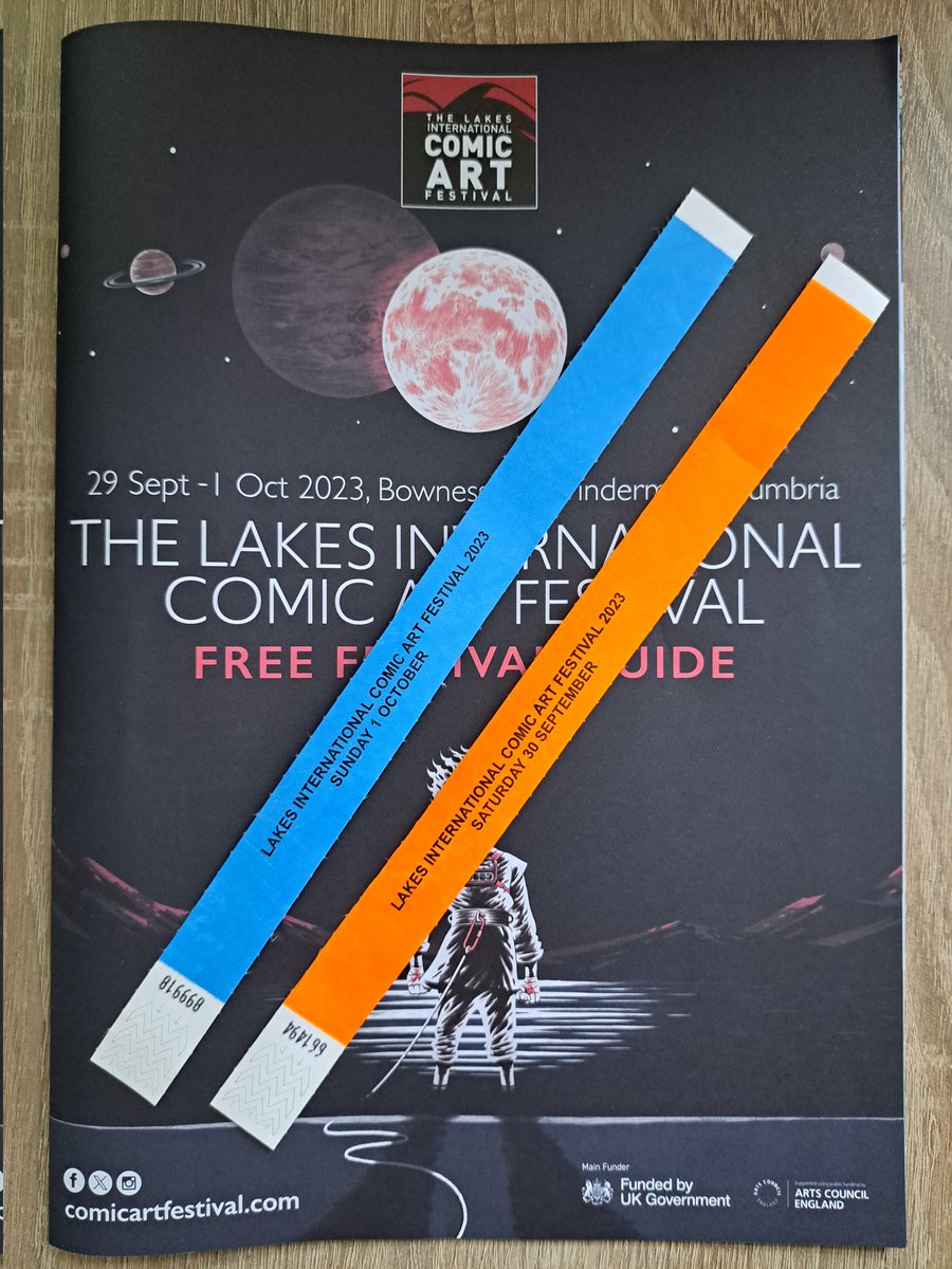martymcfleming's tweet image. Ready for the weekend 🙂 #LICAF2023 #FirstInLine @ComicArtFest