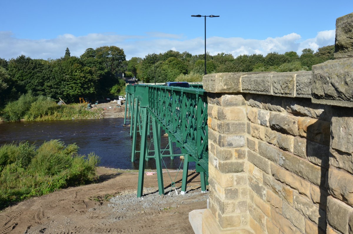 TyneSnapper's tweet photo. #Ovingham 1/2 Ovingham Bridge(s) photographed on this day 29th September 2016. https://t.co/XrcRqUY5it