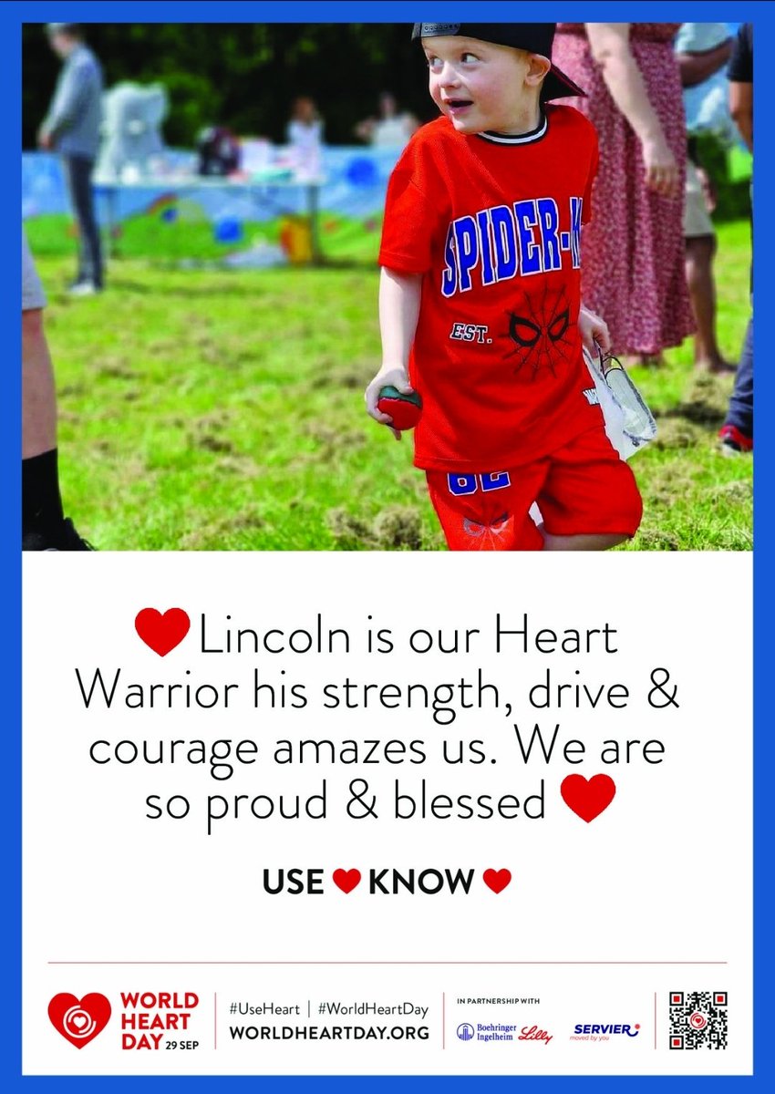 Happy World Heart Day Lincoln, we love you ❤️💙 #WorldHeartDay2023 #chd #HeartDisease #congenitalheartdefect #heartdiseaseawareness