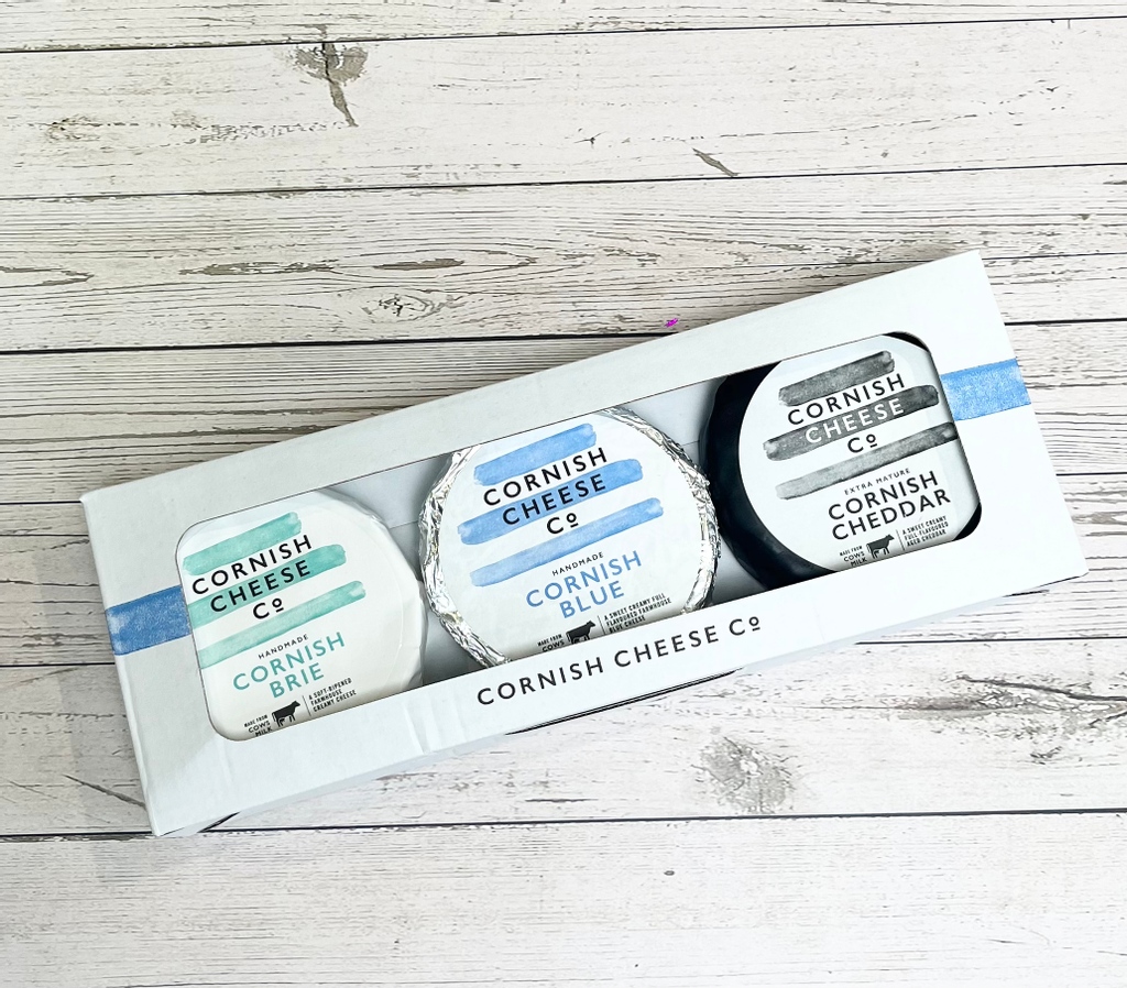 🚨 NEW PRODUCT ALERT 🚨

We have just launched our 3 Cheese Selection Box that includes or Cornish Brie, Cornish Blue and Cornish Cheddar presented in a fantastic gift box! 

Head over to our website now to reserve yours and be one of the first in line to get one!