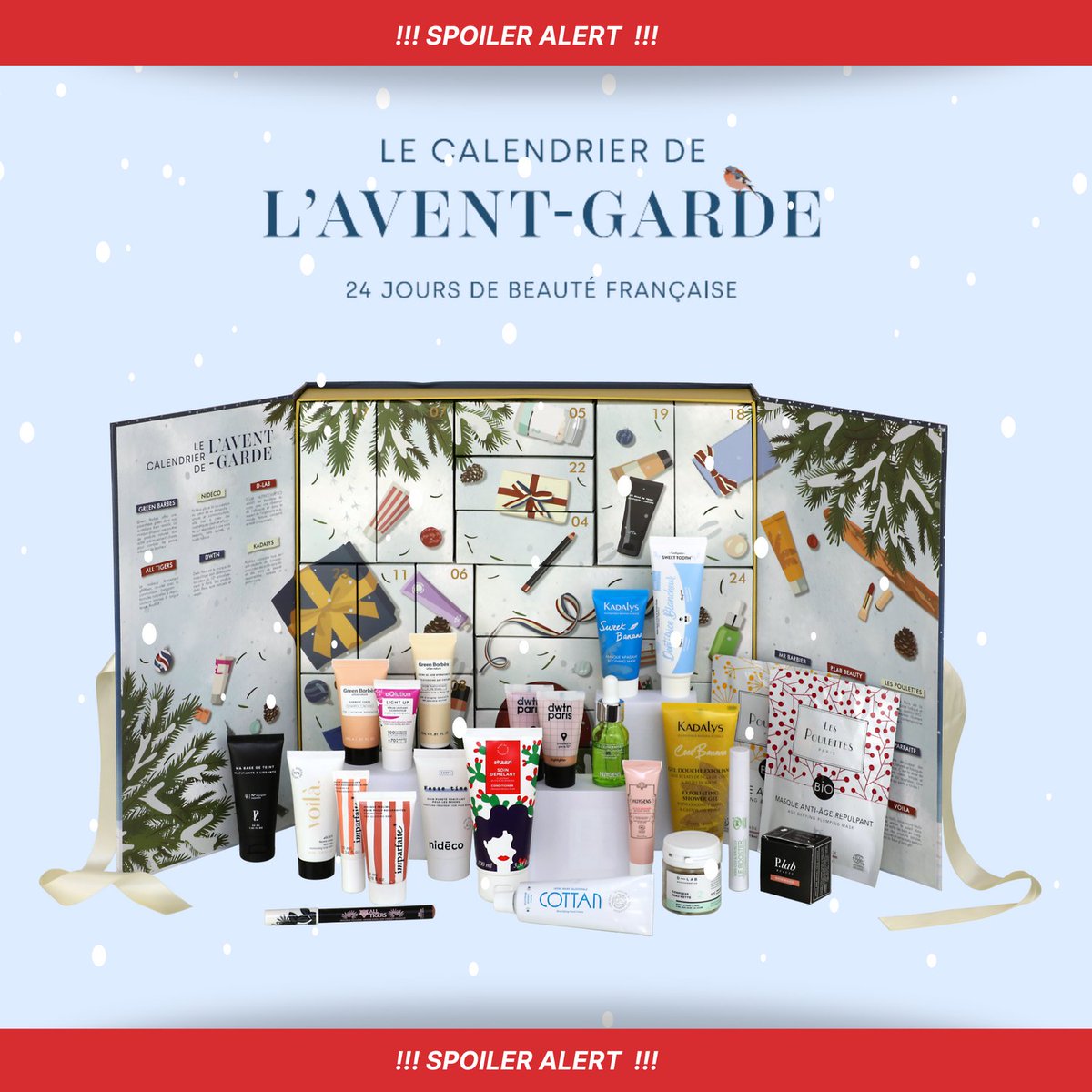 A découvrir sur monsieurbarbier.com !
15 marques françaises, 24 produits full size, le tout dans un magnifique coffret pour ce Calendrier de l'Avent-Garde ! #calendrierdelavent #avent #madeinfrance #calendrieravent #aventgarde