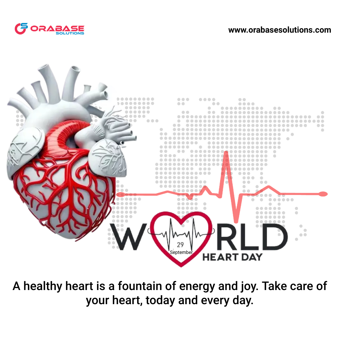 Orabasesolution's tweet photo. Let your #heart be the rhythm of a #healthylife! #WorldHeartDay, let's pledge to prioritize #heart #health. Stay active, eat well, and spread #awareness. Together, we can beat cardiovascular diseases! https://t.co/rLJFv1UXyL
#orabasesolutions #HealthIsWealth #WorldHeartDay2023 https://t.co/uZBoMvCPMJ