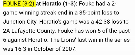 Game night tonight as Horatio starts conference play at home versus Fouke! Pregame with Phillip Fields at 6:30 pm and kickoff at 7 pm on 104.5 fm and 1390 am and on the radio.net app. <a href="/KDQN921/">#1 Country 92.1</a> <a href="/SWARSports/">SW Arkansas Sports</a>