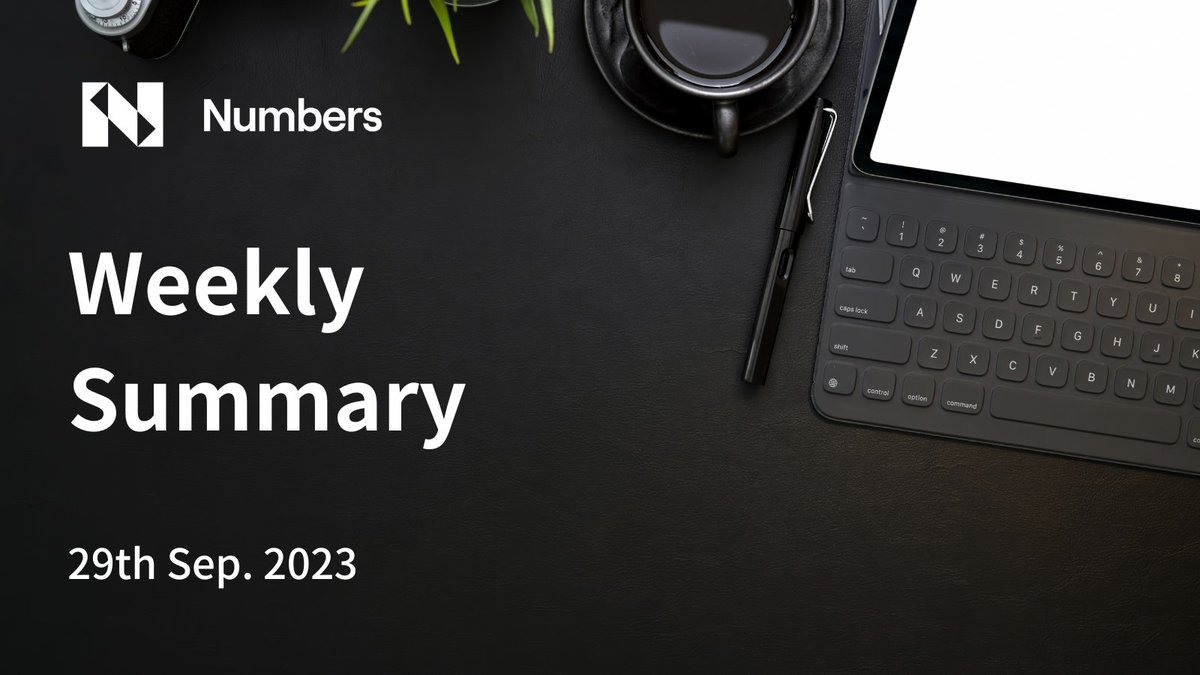Hi Numbers Community, we hope you have a good week! 
Here's our 2023/9/29 weekly summary from Numbers Team. 
👉link.numbersprotocol.io/230929