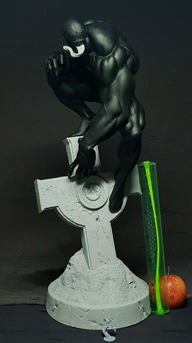 Henkefab's tweet photo. Venom printer by us. Sculpted by @Juan_Sanchez_3D https://t.co/LpPWLUDZon