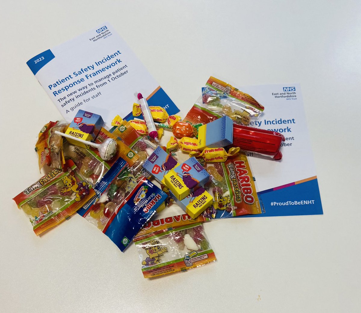 Margaret Mary Devaney (@margaretdevaney) on Twitter photo After months of planning ‘PSIRF’ is coming to life <a href="/enherts/">East and North Hertfordshire Teaching NHS Trust</a>-with a sweet treat-learning and improving from incidents through strengthening the voice of staff,patients and families. <a href="/AdamSewellJones/">No longer used</a> <a href="/bramall_jon/">Jon Bramall</a> <a href="/rachel_bulloch/">Rachel Bulloch</a> <a href="/trace_vw/">Trace Van Wyk</a> After months of planning ‘PSIRF’ is coming to life <a href="/enherts/">East and North Hertfordshire Teaching NHS Trust</a>-with a sweet treat-learning and improving from incidents through strengthening the voice of staff,patients and families. <a href="/AdamSewellJones/">No longer used</a> <a href="/bramall_jon/">Jon Bramall</a> <a href="/rachel_bulloch/">Rachel Bulloch</a> <a href="/trace_vw/">Trace Van Wyk</a>