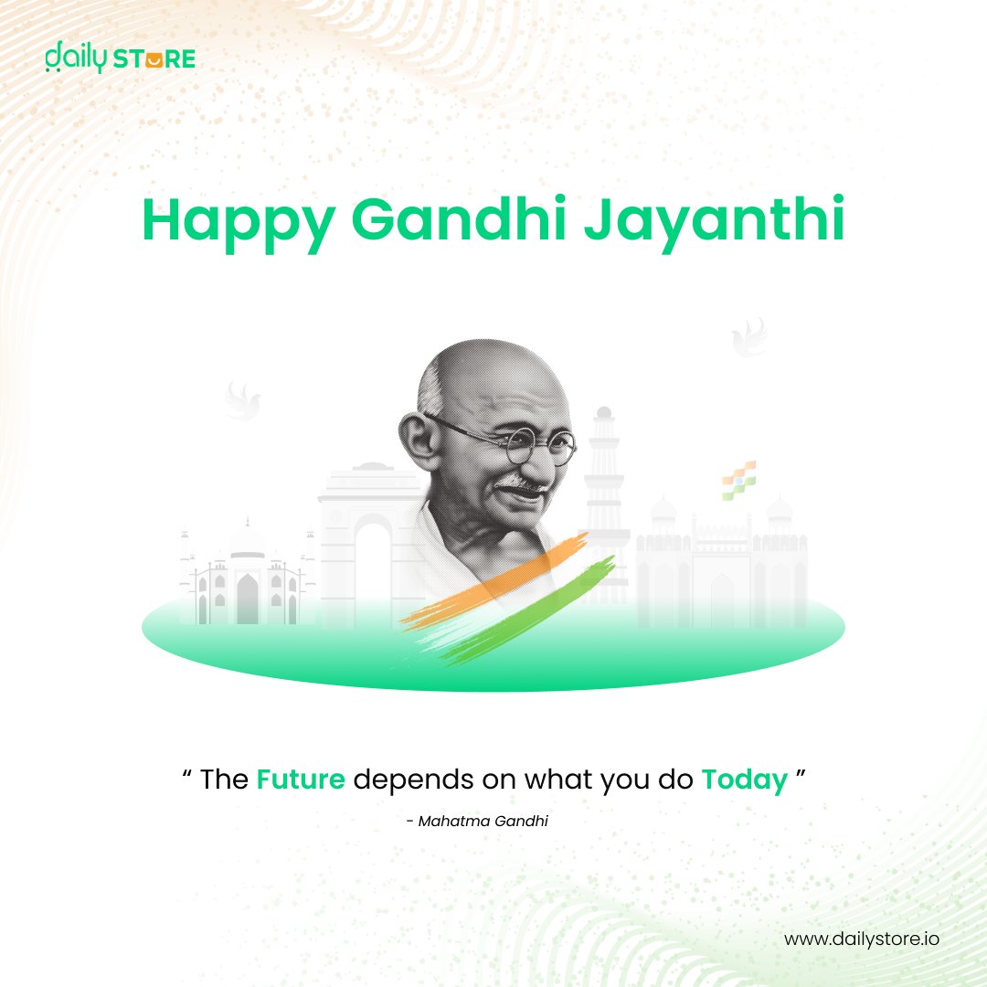 DailyStore_App's tweet photo. Happy Birthday to the man who single-handedly built our nation with passion and perseverance. The real Iron Man
#mahatmagandhi #happybirthday #gandhijayanti #gandhijayanti2023 #gandhiji #gandhijiquotes #gandhijibirthday https://t.co/sClhM7SCD1