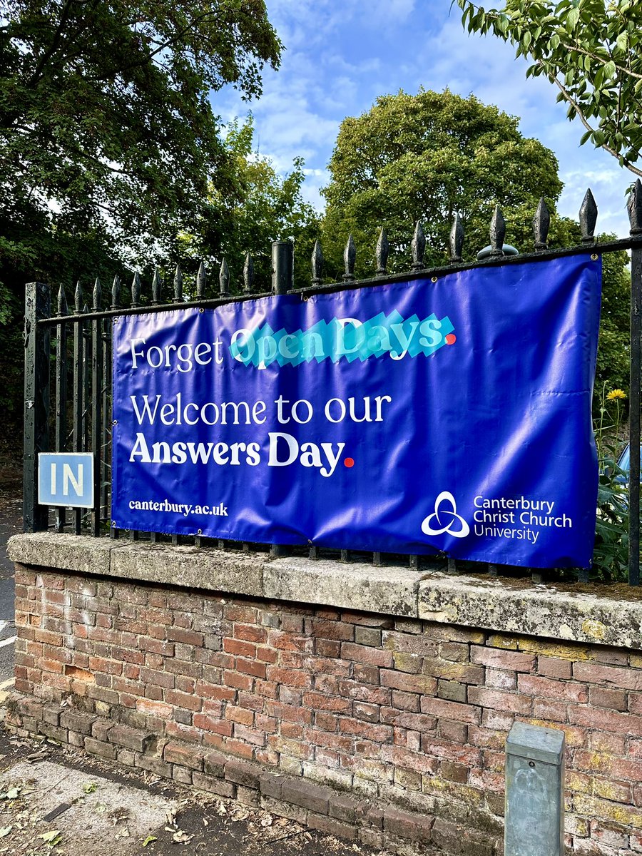 Answers Day is THIS Sunday! Come along to see our labs, find out everything about studying psychology at CCCU and talk to our friendly psychology staff members and students.

#CCCUPsychology #openday #answersday #UCAS #applytouni #ucasapplication #universitystudy