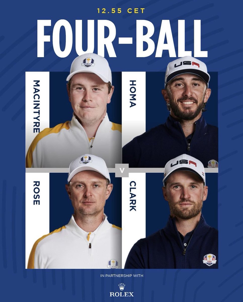 Justin ROSE tweet media