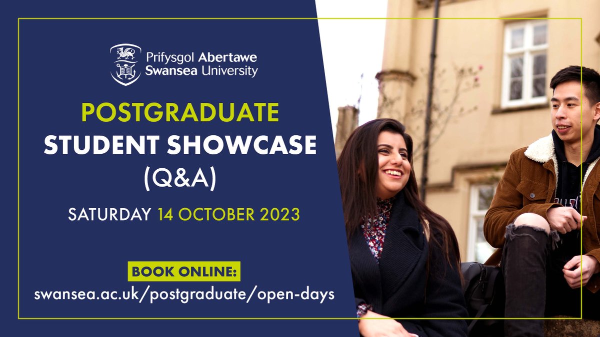 What can a postgraduate degree do for you🤔? Ask our current students and recent graduates, and find out how their postgraduate degree helped them in their further education and careers🎓 Book now➡️: swansea.ac.uk/postgraduate/o…