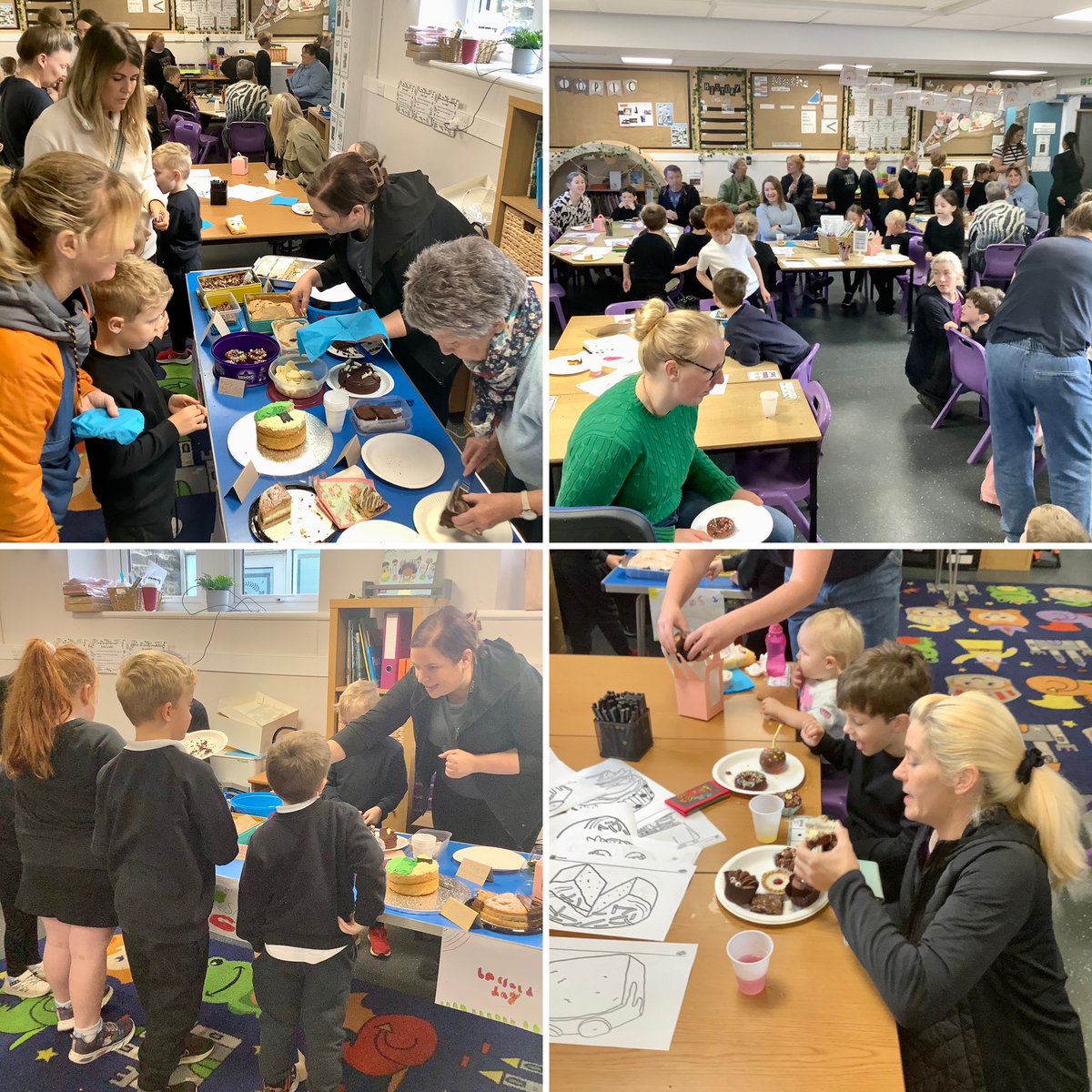BlackoPrimary's tweet photo. A great big HUGE thank you to all the parents, grandparents and friends of the school who supported our @macmillancancer #coffeemorning today. It's always lovely to invite you into school and we hope you enjoyed it as much as we did! #sugarforbreakfast @ThePennineTrust ๐ฐ๐ง๐ฅ๐ฅฎ https://t.co/a2KGoMeD3Q