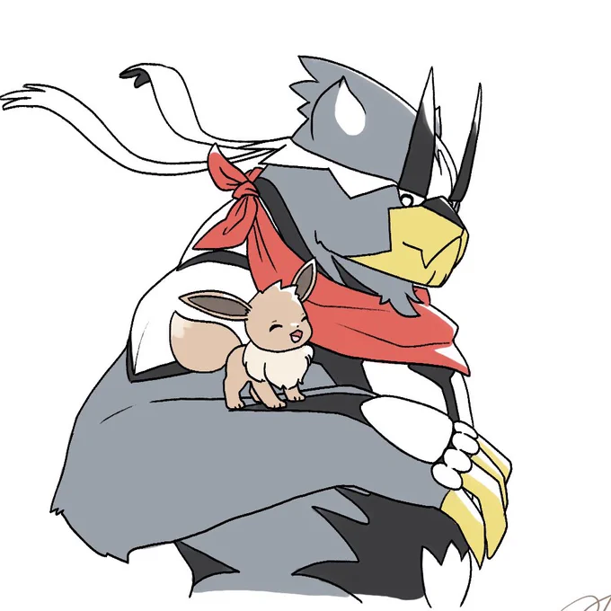 ウーラオス生活バンダナ君とぶいまる 