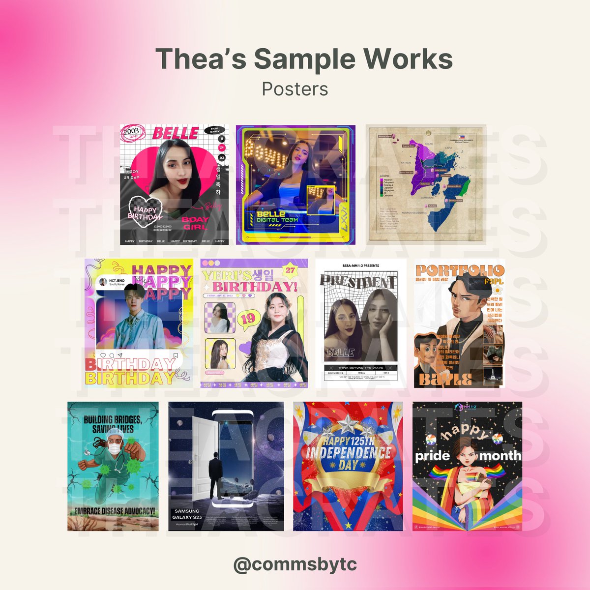 commsbytc2's tweet photo. Here are some of my sample works 🫶🏻 For proof of legitimacy, you can check my profile and my pinned tweet. Looking for a trusted and budget-friendly commissioner? Thea's on your way to serve you!

🏷️ lf commissioner lf clients commstwt studytwt https://t.co/gUJcgHeZYw