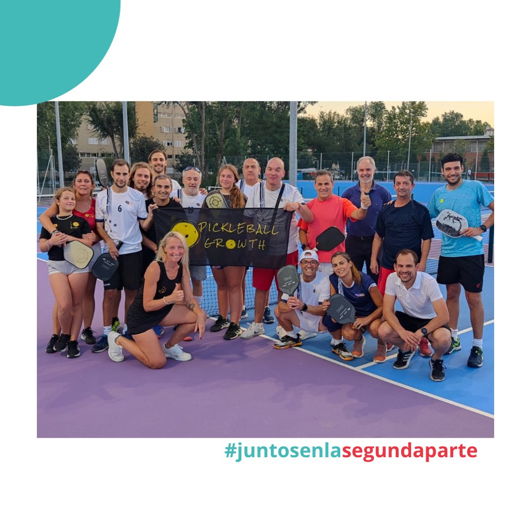 Fundación Segunda Parte (@fsegundaparte) on Twitter photo 🎉 Ayer, participamos en un evento de #pickleball Inclusivo en #Gallur, colaborando con @pickleballgrowth, durante la Semana Europea del Deporte de <a href="/MADRID/">Ayuntamiento Madrid</a>.
🔥 Nos preparamos para el Torneo #NoLimits el 8 de diciembre en la @rafanadalacademy.
😍 Gracias por la tarde genial. 🎉 Ayer, participamos en un evento de #pickleball Inclusivo en #Gallur, colaborando con @pickleballgrowth, durante la Semana Europea del Deporte de <a href="/MADRID/">Ayuntamiento Madrid</a>.
🔥 Nos preparamos para el Torneo #NoLimits el 8 de diciembre en la @rafanadalacademy.
😍 Gracias por la tarde genial.