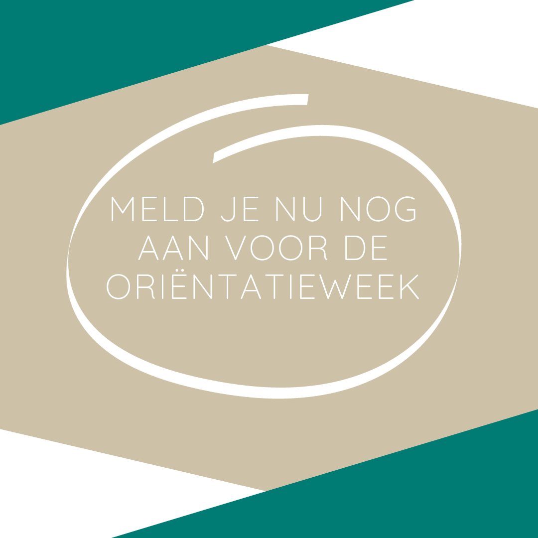 Over 3 dagen start de oriëntatieweek en er zijn nog enkele vrije plekjes! 

Kijk voor meer informatie of meld je aan via: bit.ly/3zqaKQF.

#toezichthouder #rvt #rvc #training #cursus #persoonlijkeontwikkeling#toezicht