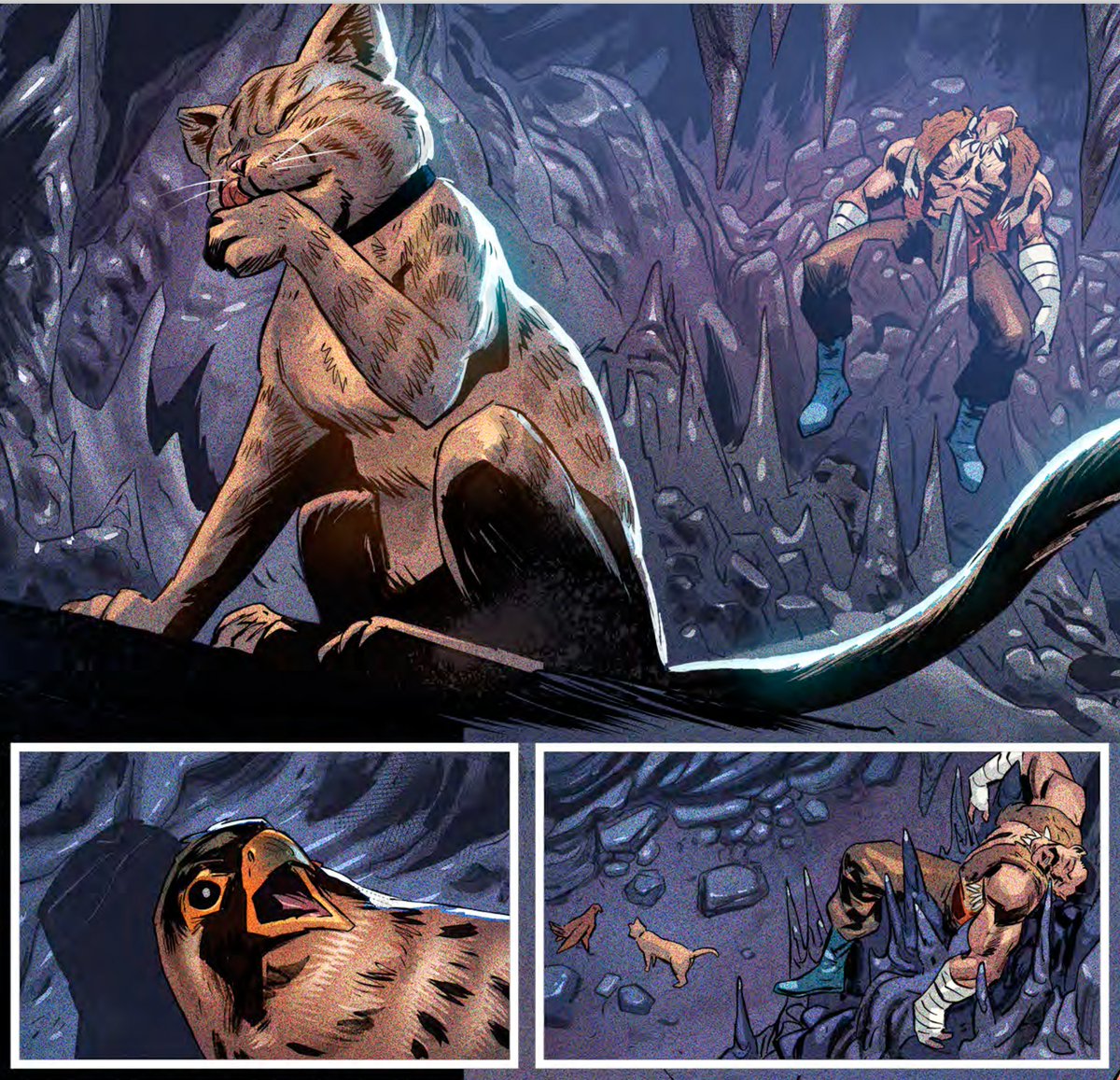 chushervas's tweet photo. Marvel Unleashed #2  is out ! ⚡️⚡️⚡️
By @TheKyleStarksand  @nitro_yen and me!
@Marvel #petavengers #marvelunleashed #ncbd https://t.co/eEl0EltAhQ